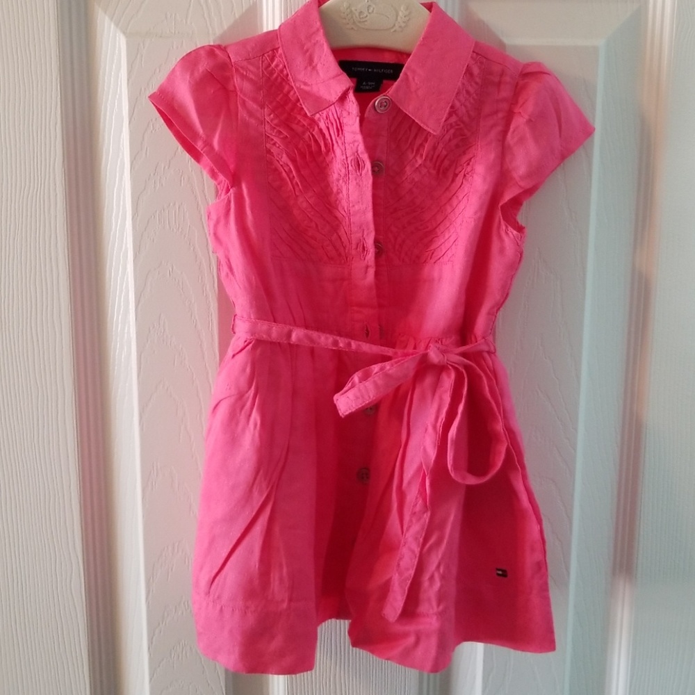 Pink baby girl dress